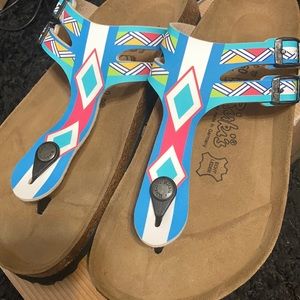 T Strap Birkenstock sandals